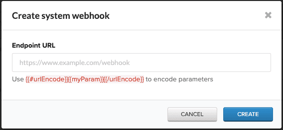 Iterable source webhook URL